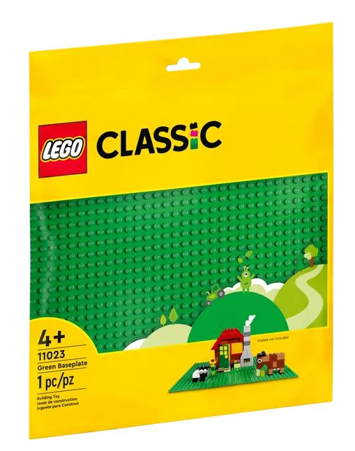 Classic Baseplate Green LEGO - Mudpuddles Toys and Books