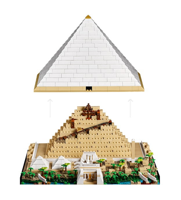 Lego Architecture Pyramid and Sphinx, Great Pyramid of Giza…