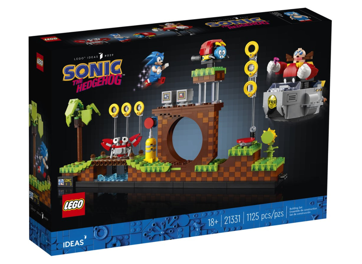 LEGO SONIC THE HEDGEHOG - Green Hill Zone - Set 21331 Time-lapse Speed  Build & Review! 