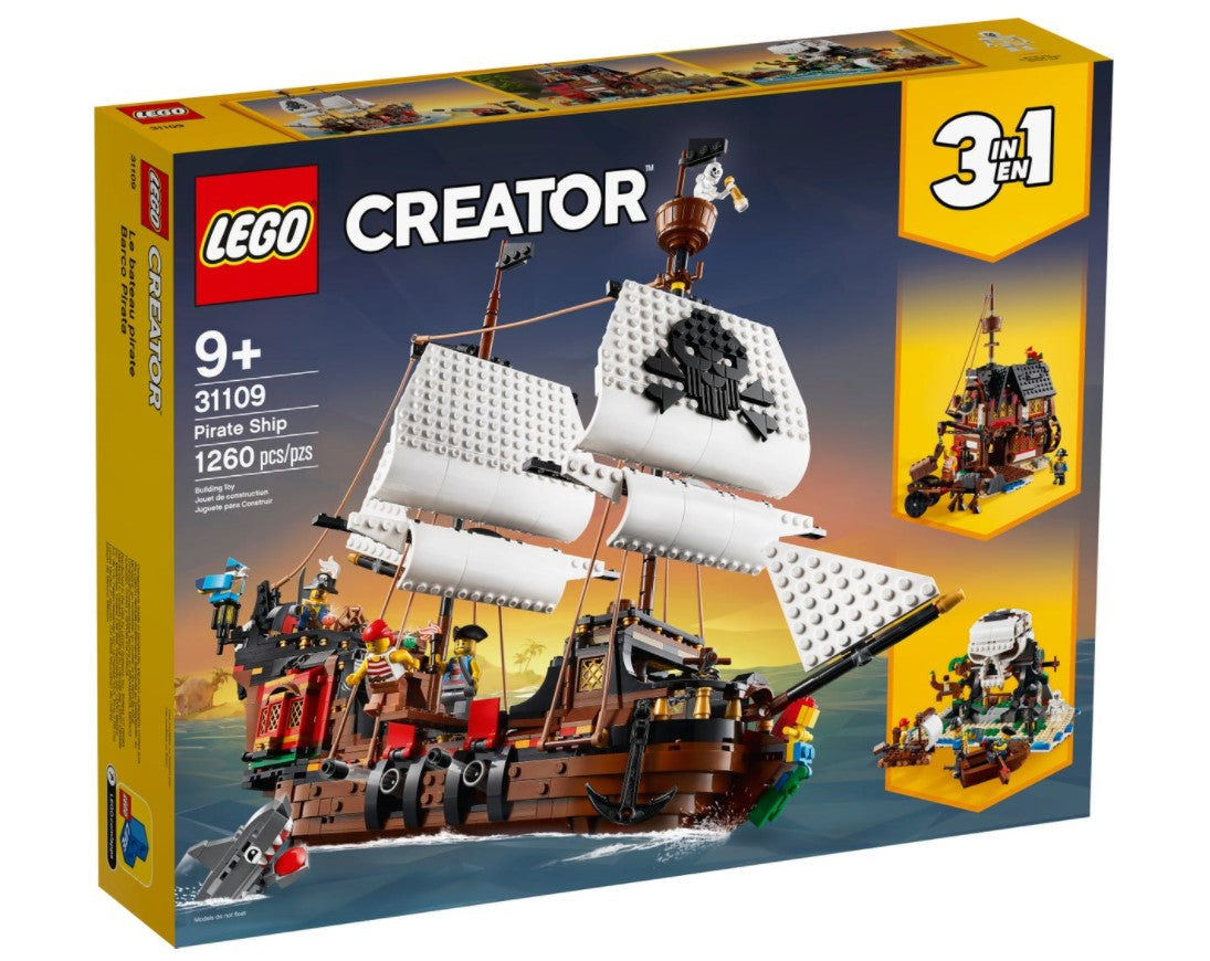 LEGO Creator 3in1 Pirate Ship 31109 – LEGOLAND New York Resort