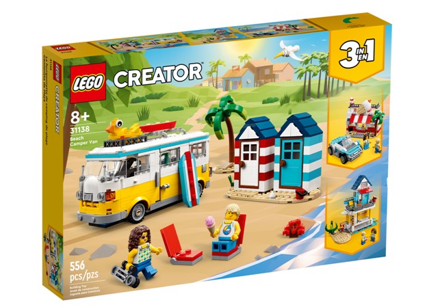 LEGO® Creator 3in1 Beach Camper Van – 31138 – LEGOLAND New York Resort