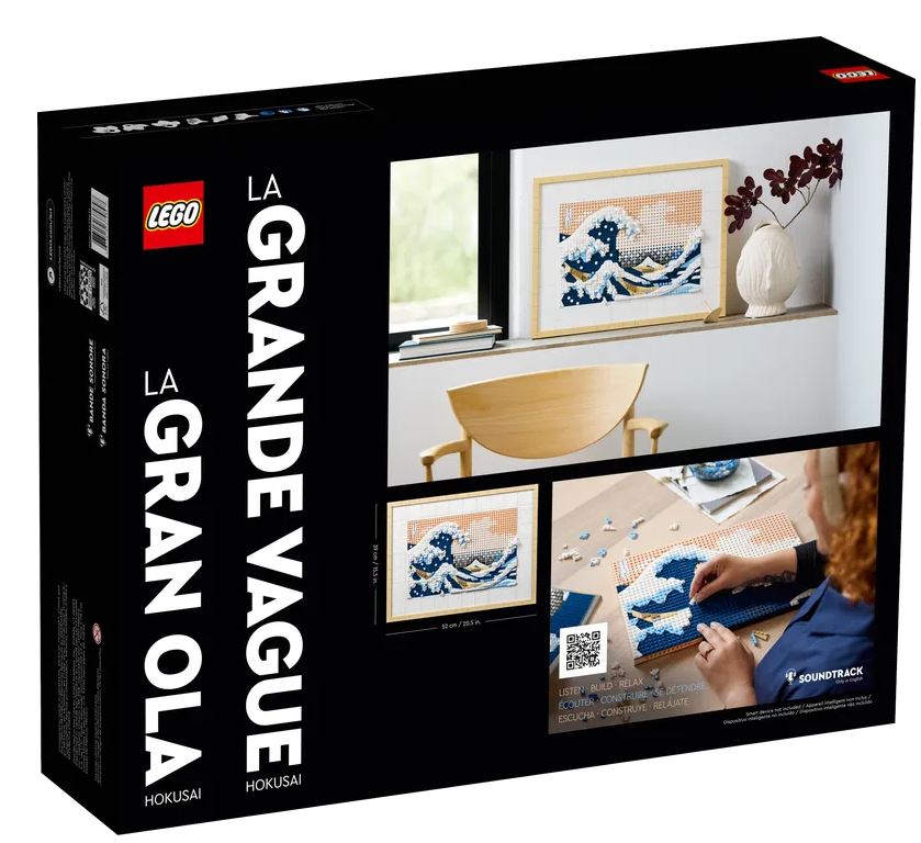 LEGO® Art Hokusai The Great Wave - 31208 – LEGOLAND New York Resort