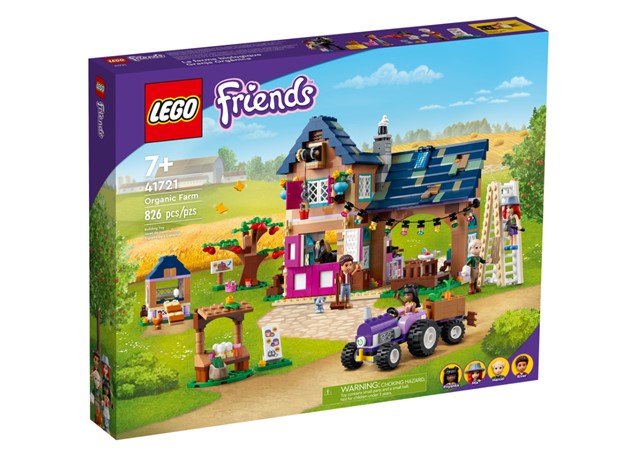 41721 - LEGO® Friends - La Ferme Bio LEGO : King Jouet, Lego, briques et  blocs LEGO - Jeux de construction