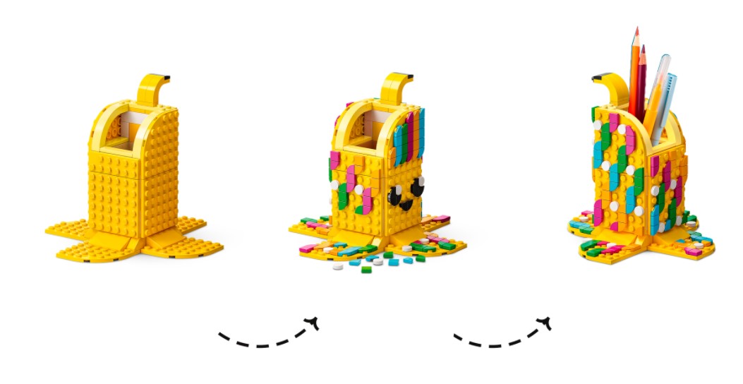 LEGO Dots - Portalápices plátano adorable - 41948, Lego Elves