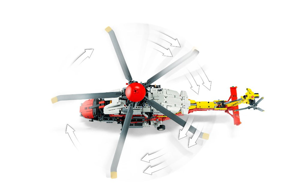 LEGO® Technic™ Airbus H175 Rescue Helicopter - 42145 – LEGOLAND New York  Resort