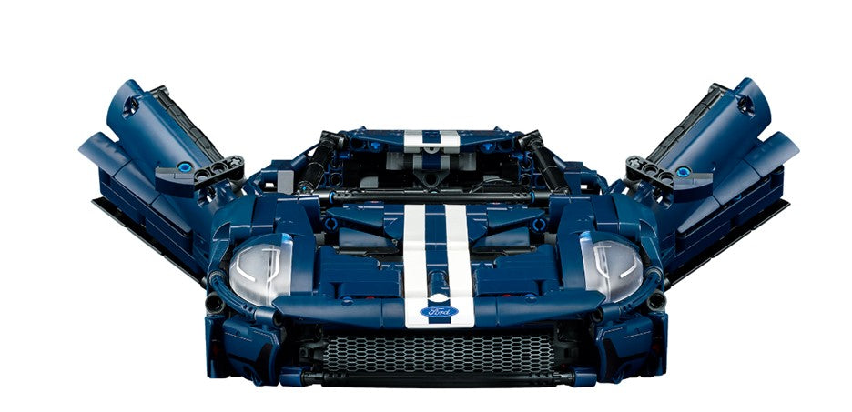 Lego technic mustang built using only lego ford gt 42154 parts