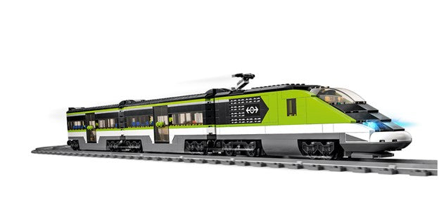 LEGO City Express Passenger Train 60337 - RECOLOUR Mod, review & test run 