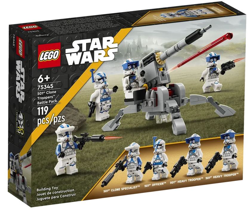 LEGO® Star Wars™ 501st Clone Troopers™ Battle Pack - 75345 – LEGOLAND New  York Resort