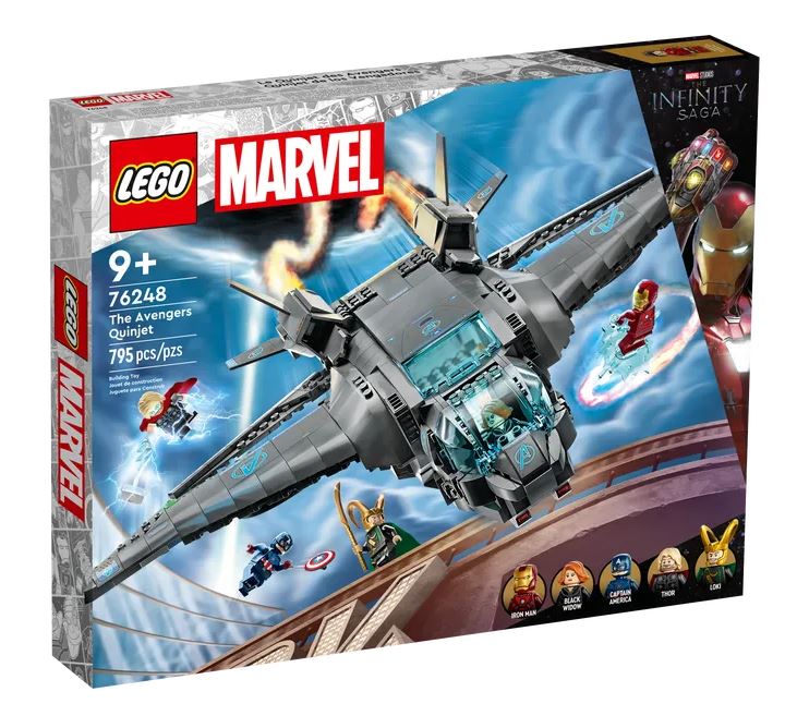 LEGO MARVEL 76248 Il Quinjet degli Avengers LEGO