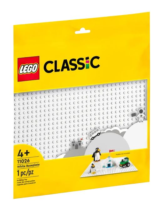 LEGO® Classic White Baseplate - 11026