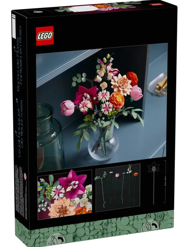 LEGO® Botanicals Pretty Pink Flower Bouquet – 10342 – LEGOLAND New