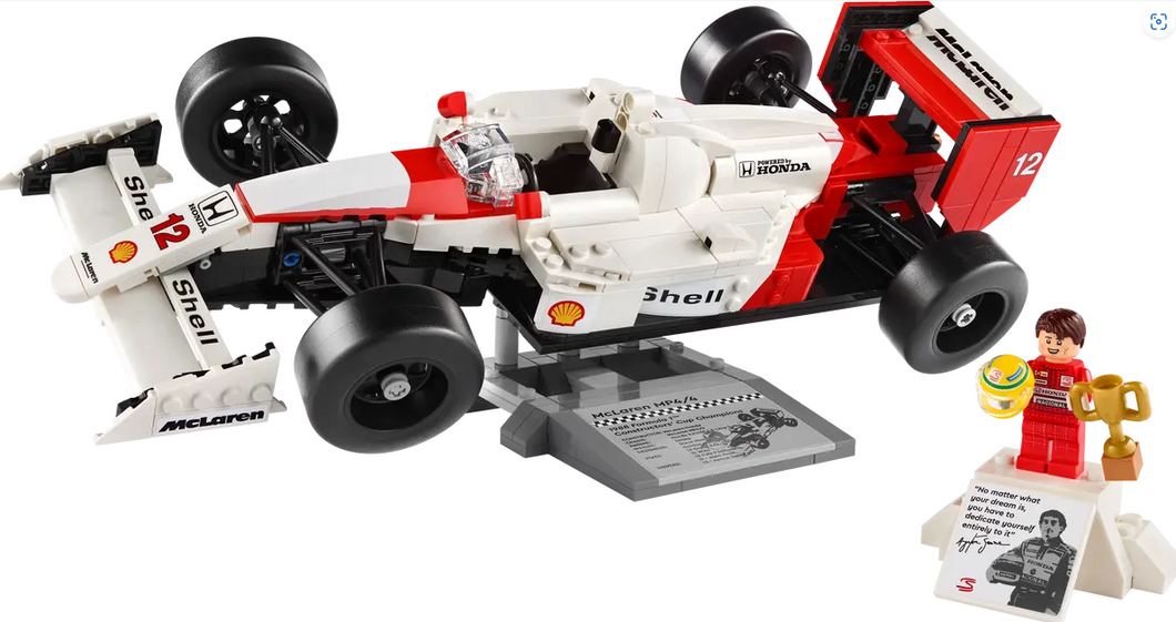 LEGO® Icons McLaren MP4/4 & Ayrton Senna – 10330