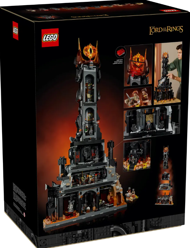 Of Sauron Lego Lord Of The Rings Saruman's Tower LEGO Lord Of