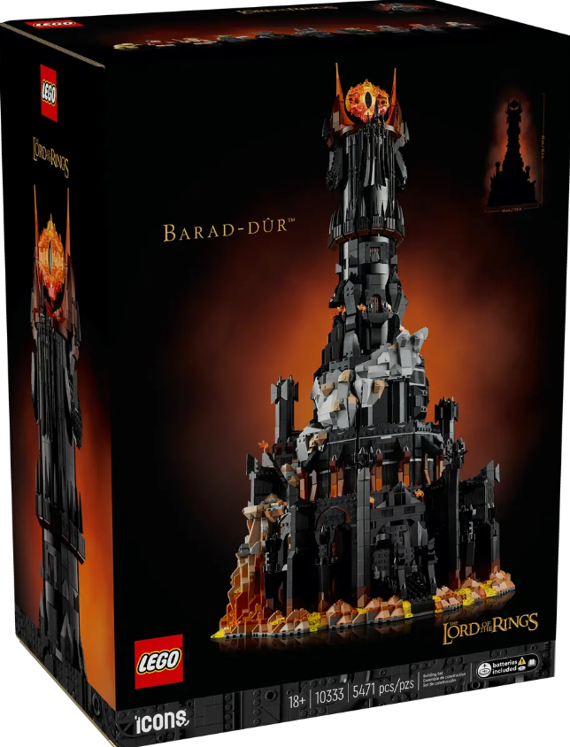 LEGO® Icons The Lord of the Rings: Barad-dûr™ – 10333 – LEGOLAND 