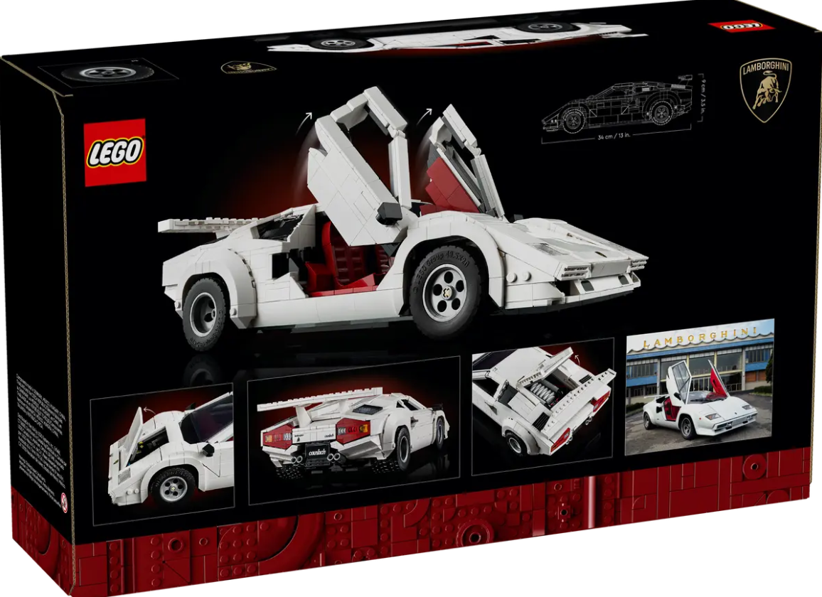 LEGO® Icons Lamborghini Countach 5000 Quattrovalvole – 10337 LEGO® Icons Lamborghini Countach 5000 Quattrovalvole – 10337