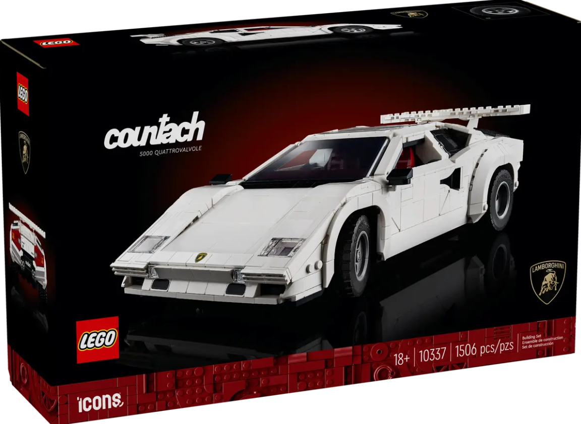LEGO® Icons Lamborghini Countach 5000 Quattrovalvole – 10337  