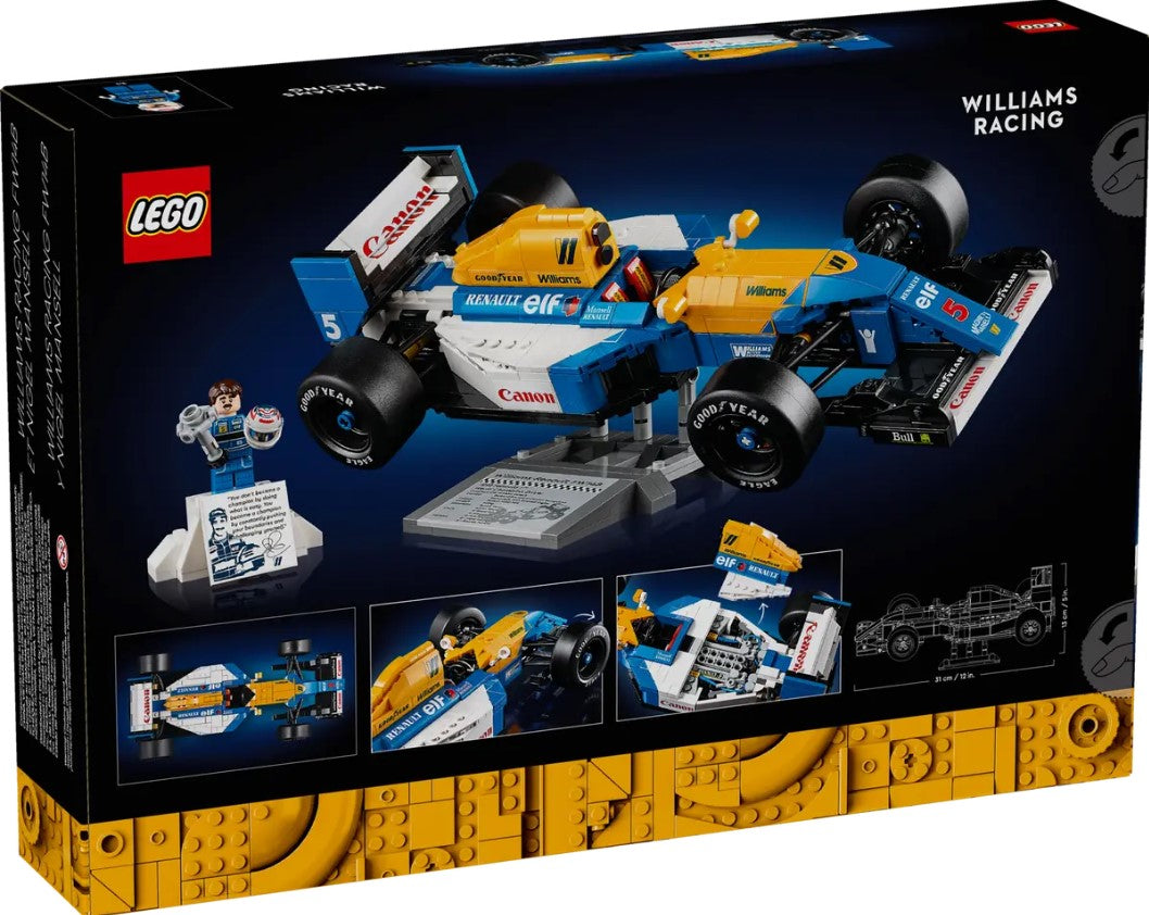 LEGO® Icons Williams Racing FW14B & Nigel Mansell – 10353