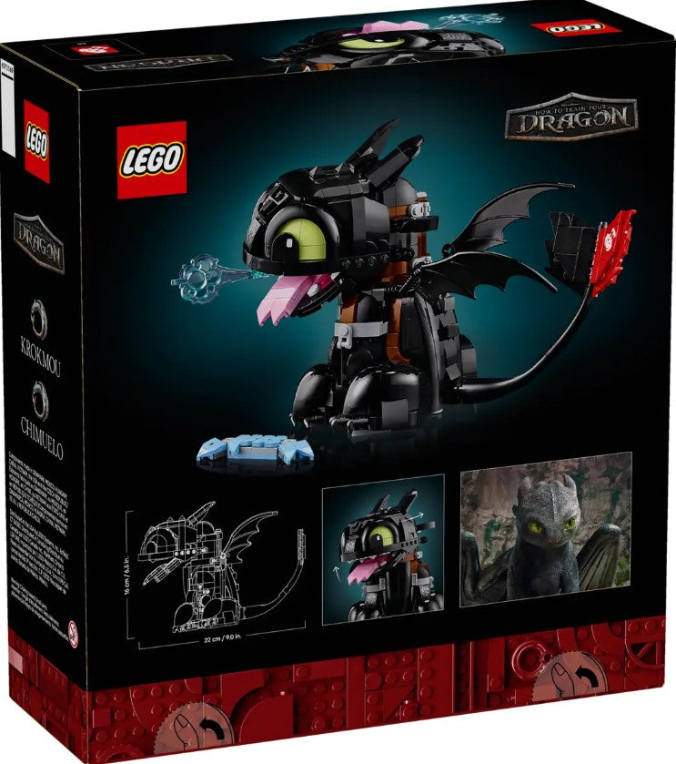 LEGO® Icons How to Train Your Dragon: Toothless – 10375 – LEGOLAND