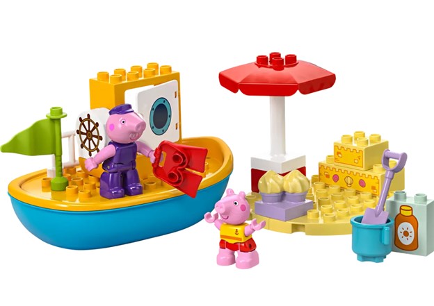 LEGO® DUPLO® Peppa Pig Boat Trip Toy – 10432