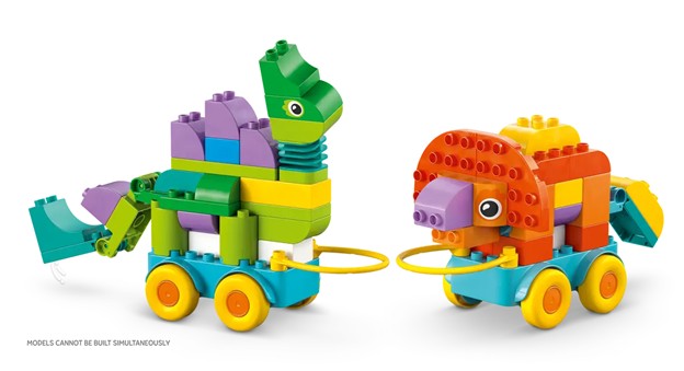 LEGO® DUPLO® 3in1 Dinosaurs on Wheels – 10451 – LEGOLAND New York