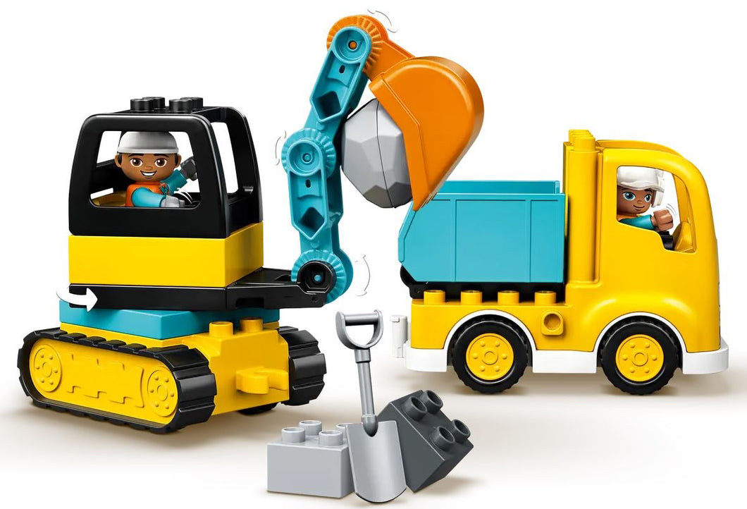LEGO® DUPLO® Truck & Tracked Excavator - 10931