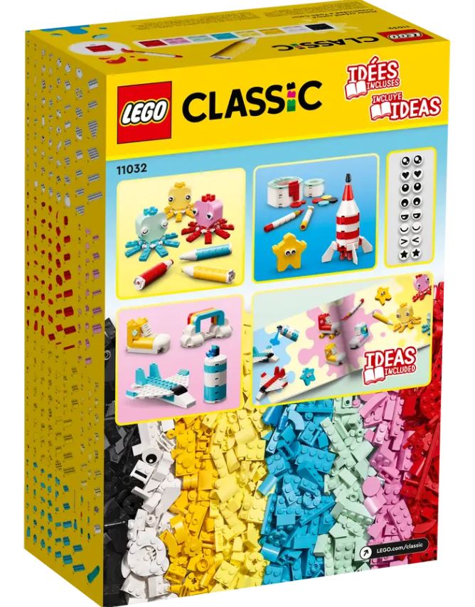 Lego Toy 1200 Piece Lego Set LEGO® Classic Creative Color Fun