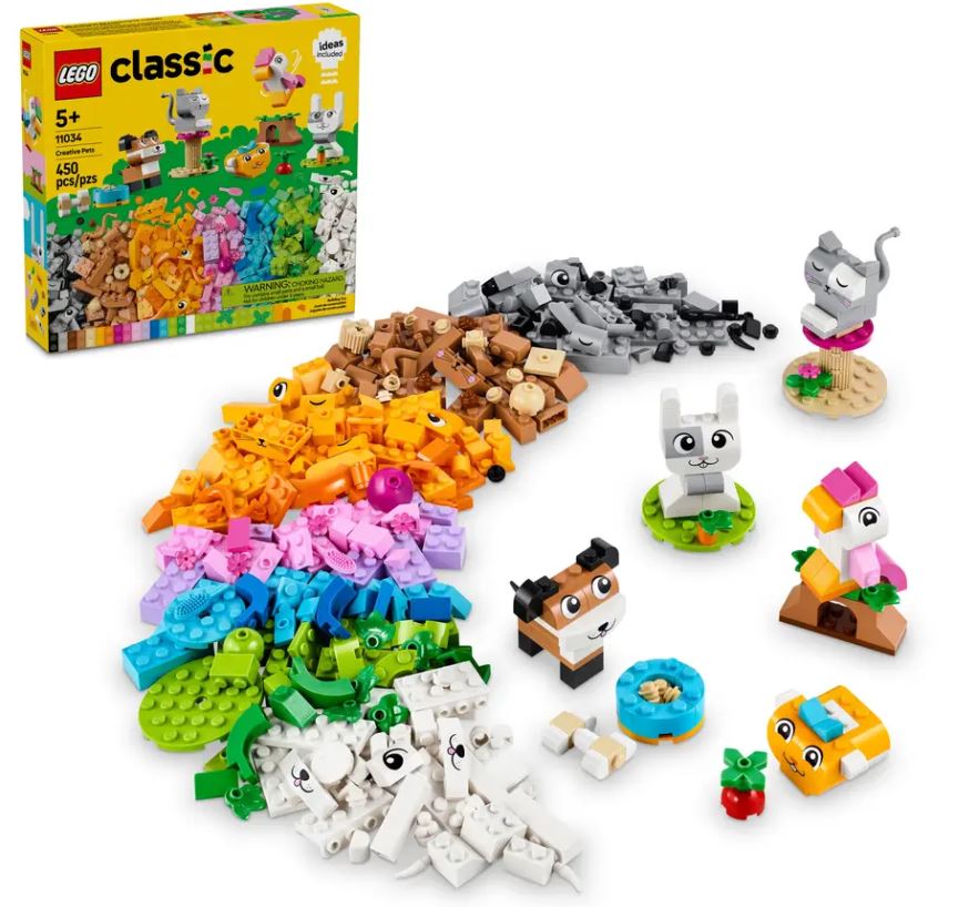 ヨーコ LEGO® Classic Creative Pets - 11034 | Kaplan Early Learning