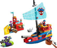 Load image into Gallery viewer, LEGO® Spidey and his Amazing Friends Team Spidey Pirate Ship - 11208
