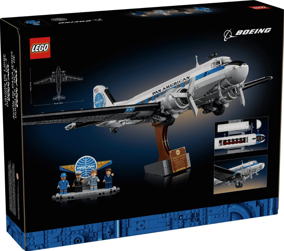 LEGO® Icons™ Douglas DC-3™ PAN AM® Airliner - 11378 – LEGOLAND New
