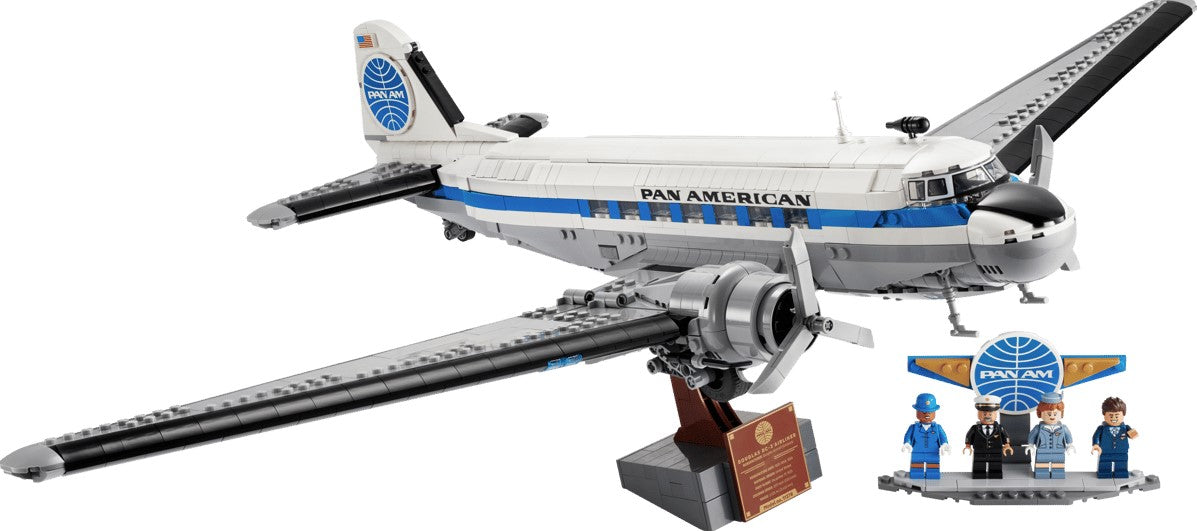 LEGO® Icons™ Douglas DC-3™ PAN AM® Airliner - 11378 – LEGOLAND New