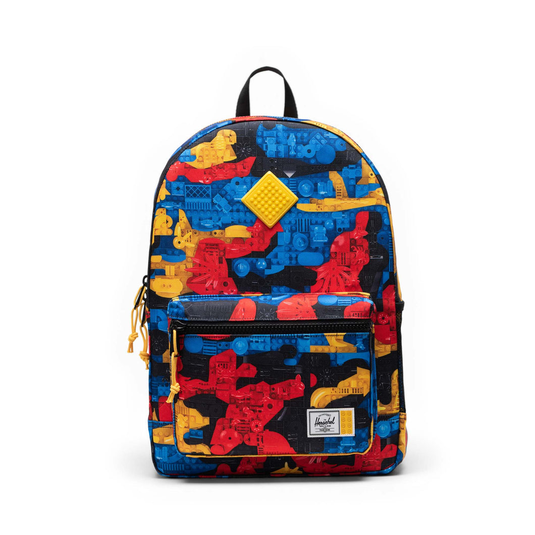 herschel backpack new york store LEGO® The Herschel Heritage™ Youth Backpack – Scavenger Hunt Bricks – LEGOLAND New York Resort