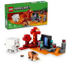 Load image into Gallery viewer, LEGO® Minecraft® The Nether Portal Expedition – 21255
