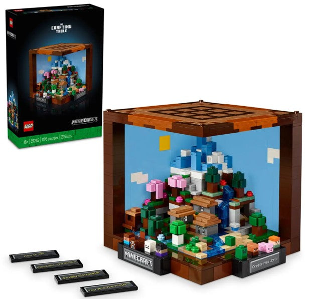LEGO® Minecraft® The Crafting Table – 21265 – LEGOLAND New York Resort