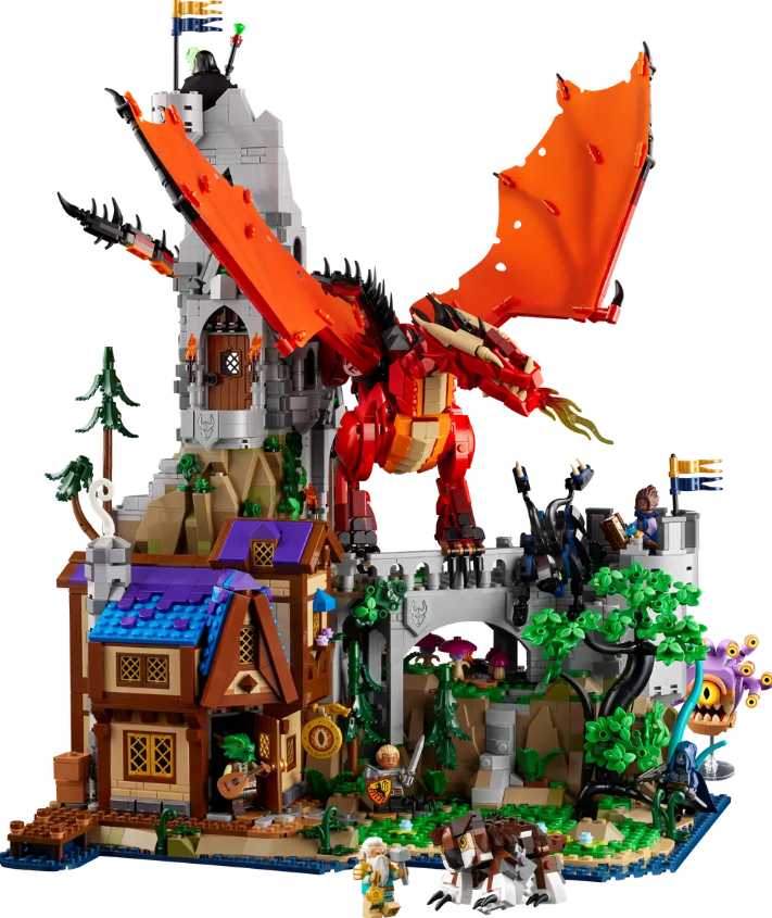 LEGO® Ideas Dungeons & Dragons: Red Dragon’s Tale – 21348