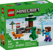 Load image into Gallery viewer, LEGO® Minecraft® Steve’s Taiga Adventure – 21583
