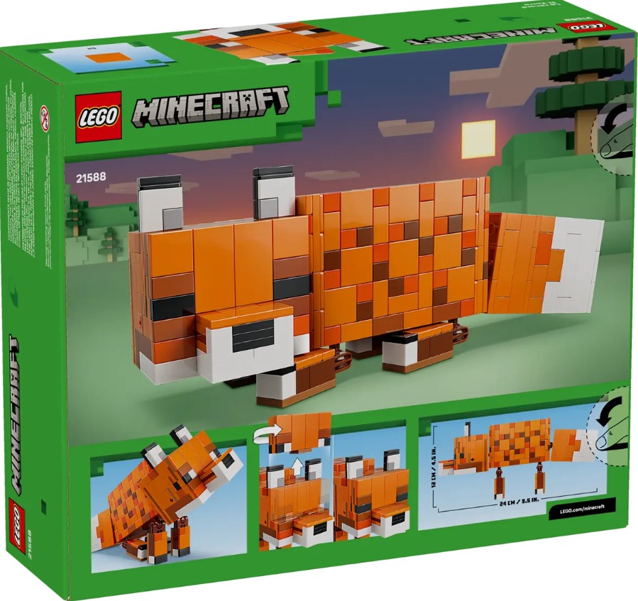 LEGO® Minecraft® The Fox – 21588 – LEGOLAND New York Resort
