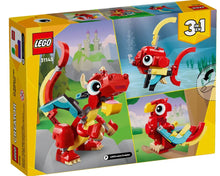 Load image into Gallery viewer, LEGO® Creator 3in1 Red Dragon – 31145
