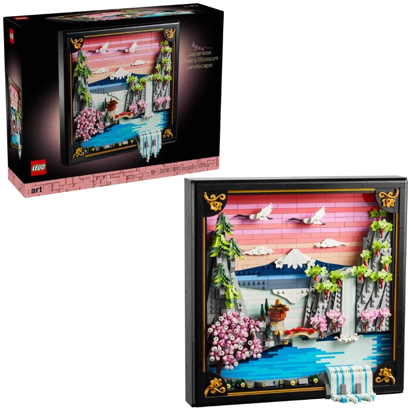 LEGO® Art Japanese Cherry Blossom Landscape – 31218 – LEGOLAND New