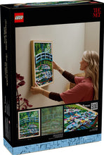 Load image into Gallery viewer, LEGO® Art Claude Monet – Bridge over a Pond of Water Lilies - 31220
