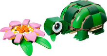 Load image into Gallery viewer, LEGO® Creator 3in1 Turtle with a Water Lily Flower - 31377
