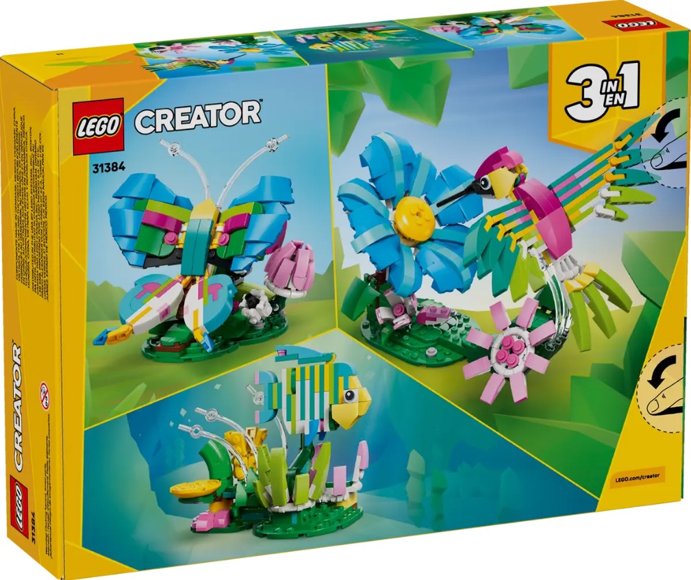 LEGO® Creator 3in1 Wild Animal: Colorful Hummingbird - 31384