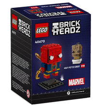 Load image into Gallery viewer, LEGO® Spider-Man Brickheadz™ Iron Spider-Man - 40670
