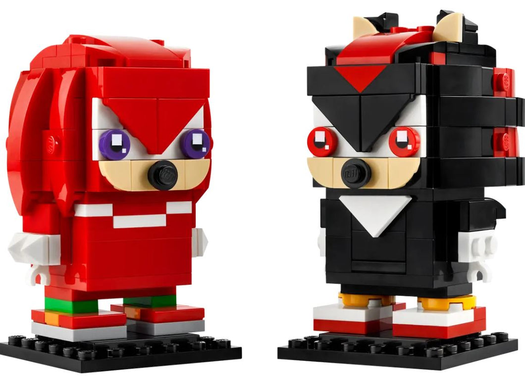 LEGO® Sonic the Hedgehog™ Brickheadz™ Knuckles & Shadow - 40672
