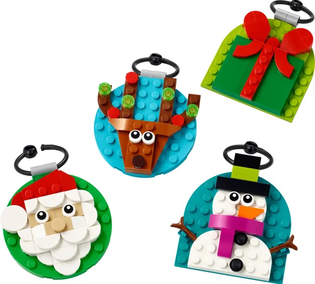 LEGO® Christmas Ornament Selection – 40744