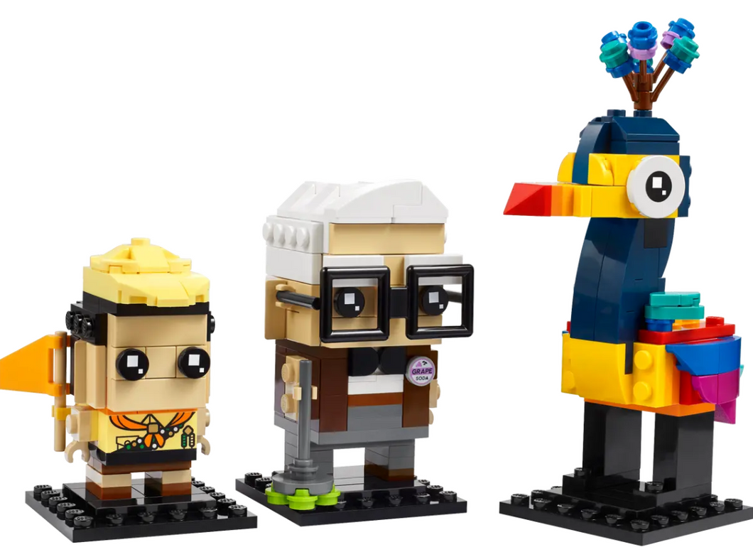 LEGO® Brickheadz™ Disney® and Pixar Carl, Russell & Kevin – 40752