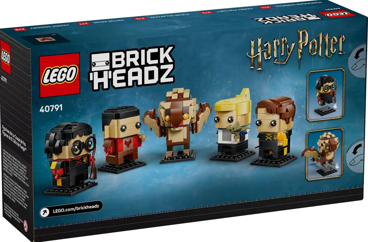 A LEGO® Harry Potter™ Brickheadz™ The Goblet of Fire™ Figures