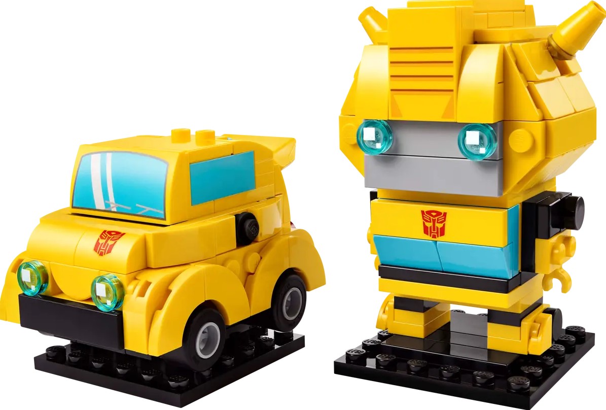 LEGO® Brickheadz™ Bumblebee Robot & Vehicle – 40804 – LEGOLAND New