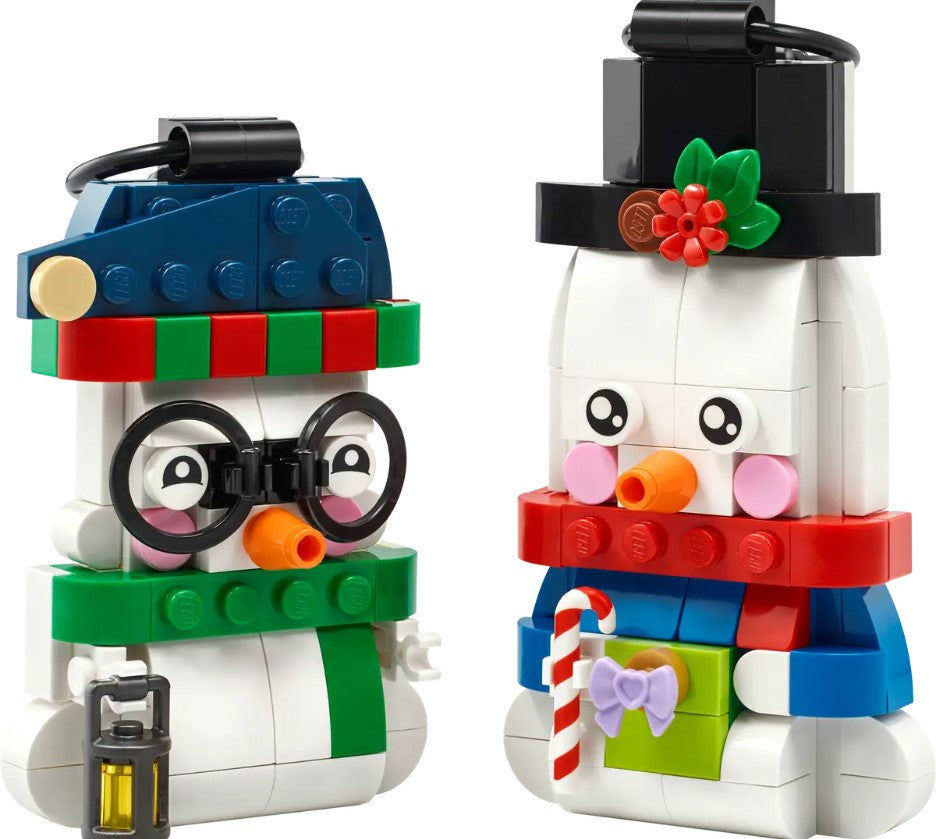 LEGO® Snowman Ornaments – 40812