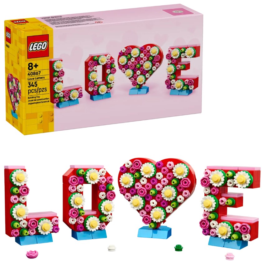 LEGO® Love Letters - 40867 – LEGOLAND New York Resort