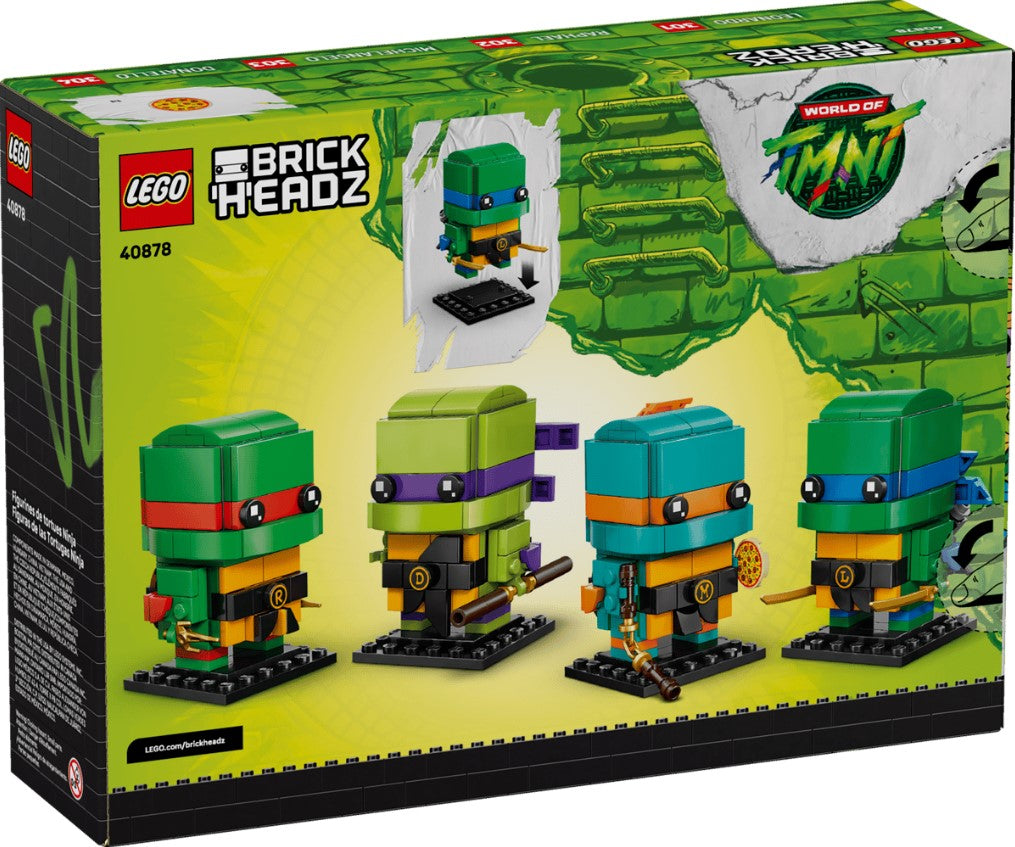 LEGO® Brickheadz™ Teenage Mutant Ninja Turtles Figures - 40878